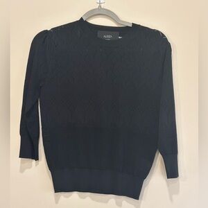 Aleeza Paris Black Knit Sweater